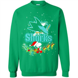 Snoopy Christmas San Jose Sharks - Sweatshirt