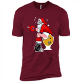 Tampa Bay Buccaneers Santa Claus Toilet