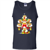 Tea Christmas Tree T-shirt Funny Tea Xmas Gift