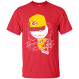 Jack Skellington The Nightmare Before Christmas-Packers Football - Shirt