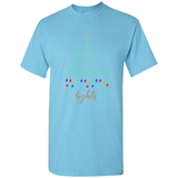 My Favorite Color is Christmas Lights Xmas Sporty T-Shirt - Shirt