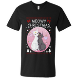 Sailor Moon Yin Yang Cat Love Ugly Christmas Sweater - Men's V-Neck