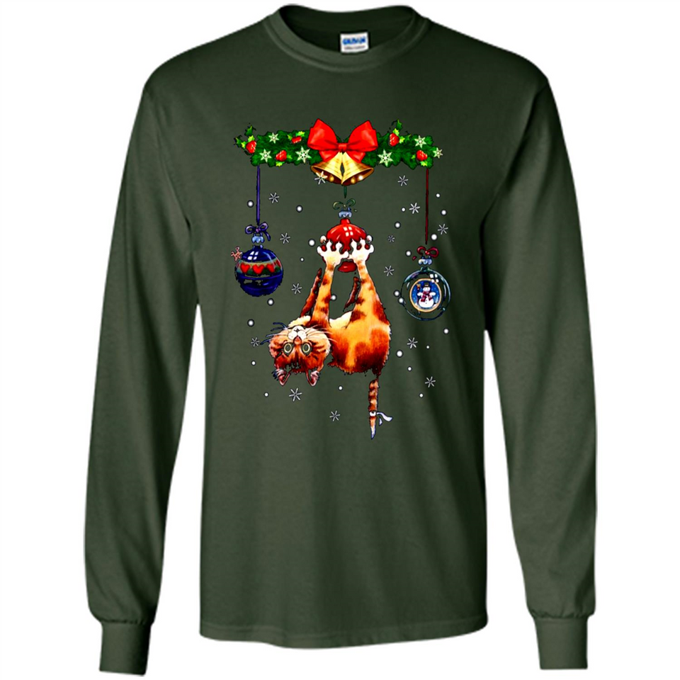Merry Christmas Funny Cat Christmas sweater, sweater PINGPONG