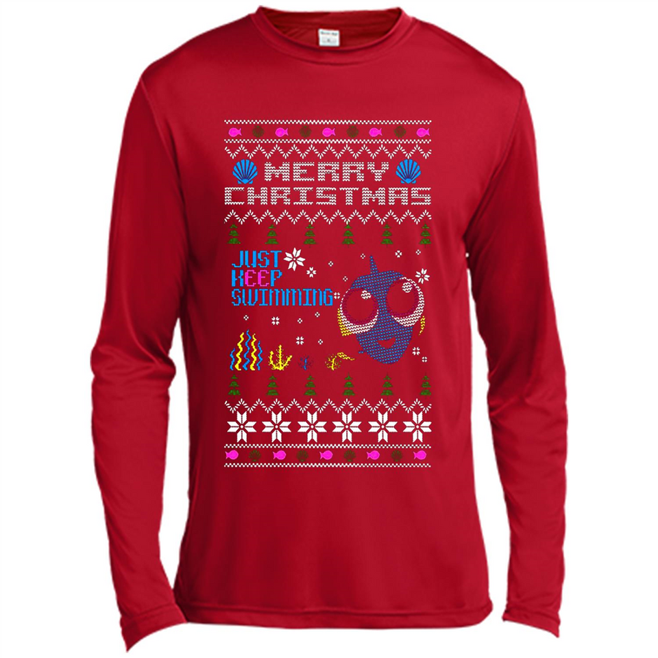 Finding Nemo Merry Christmas Just Keep Swimming