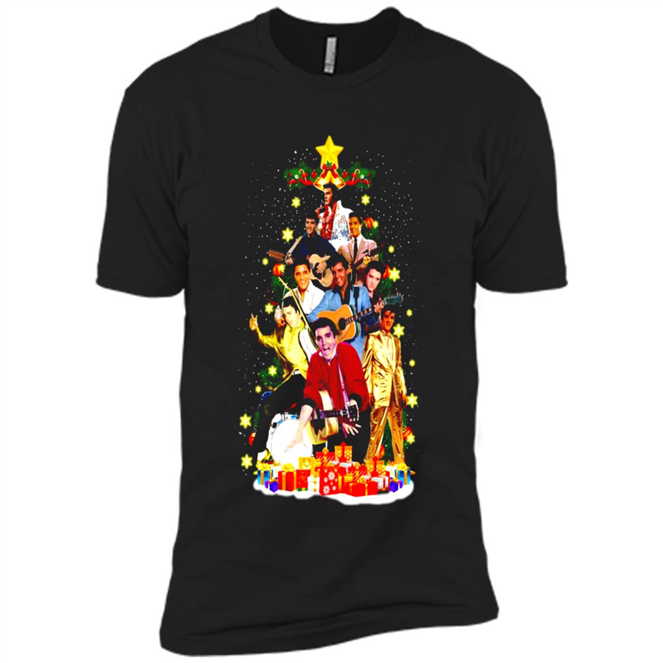 Glitter Rhinestone Christmas Elvis Presley Christmas PING PONG