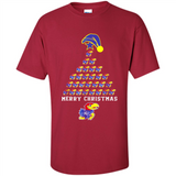 Perfect Kansas Jayhawks Christmas Tree PINGPONG
