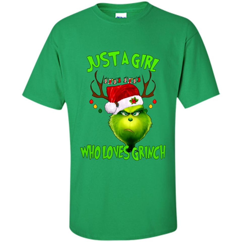Just a Girl Who Loves Grinch Christmas PING PONG