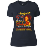 August Girl She Slays She Prays Beautiful Birthday PINGPONG