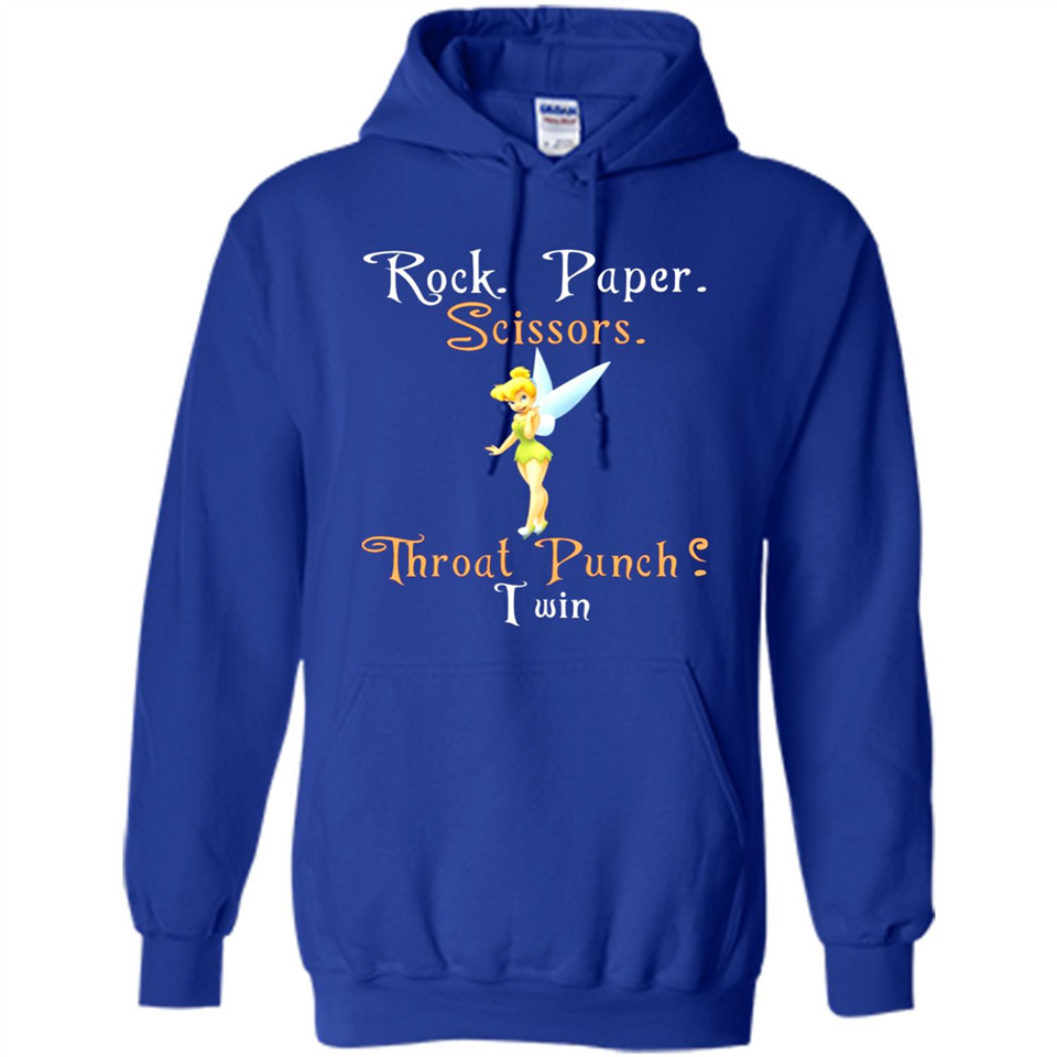 Tinker Bell Rock Paper Scissors Throat Punch I win PINGPONG