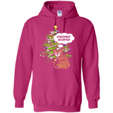 Christmas Tree Cat Long Sleeve Christmas Shirt for Cat Lover - Hoodie