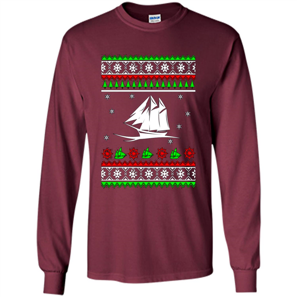 Nautical Anchor Ugly Christmas sweater PINGPONG