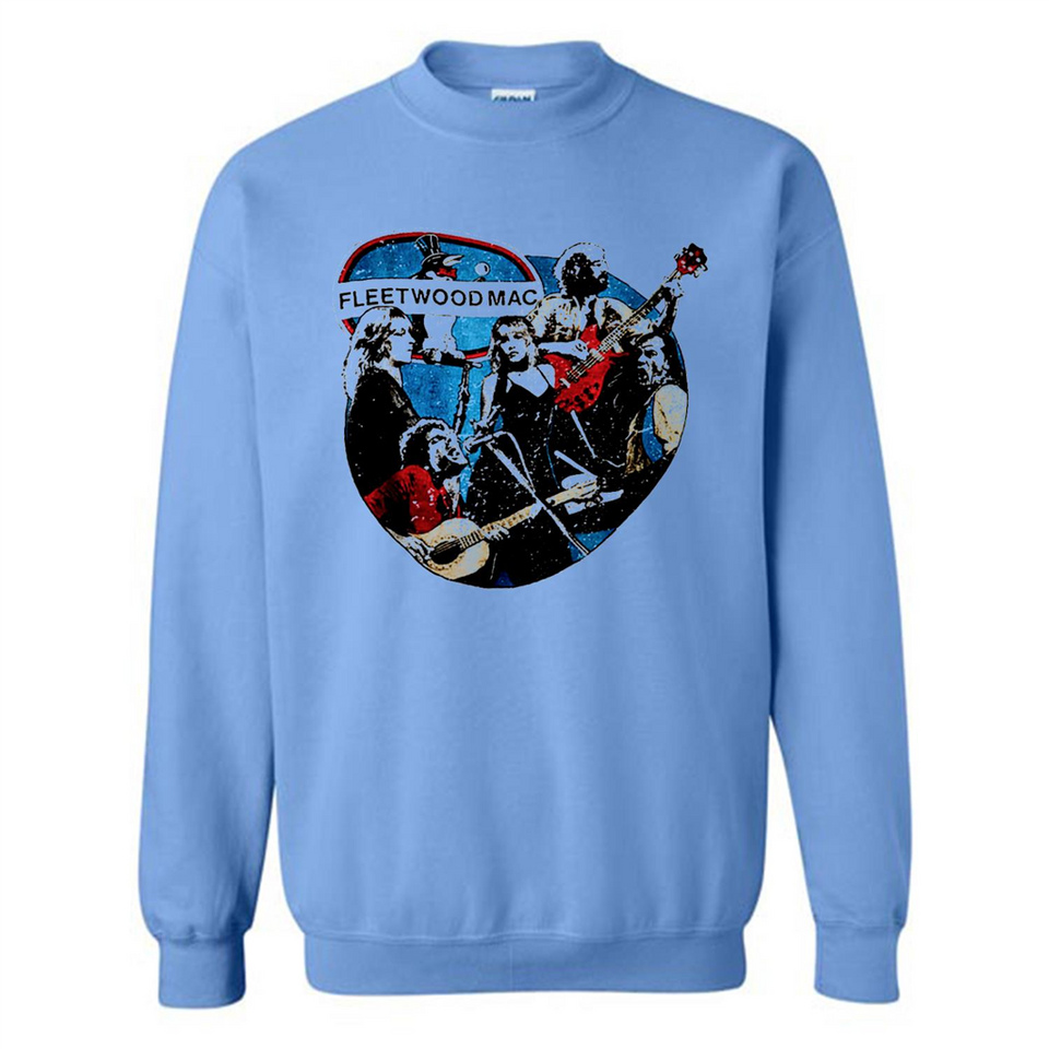 Dancing Funny Guitar Vintage Metal Rock Band Shirt PINGPONG - Sweatshirt