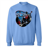 Dancing Funny Guitar Vintage Metal Rock Band Shirt PINGPONG - Sweatshirt