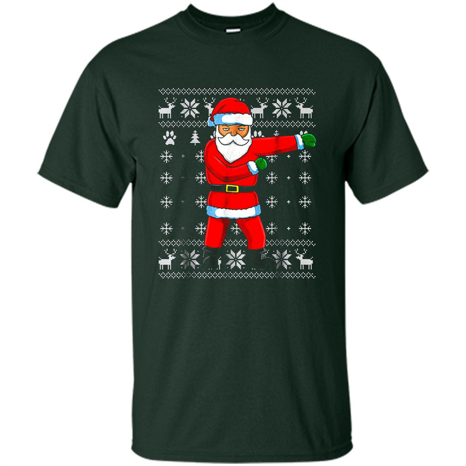 Flossing Santa Christmas Ugly Sweater Style Pajama Xmas Gift - Shirt