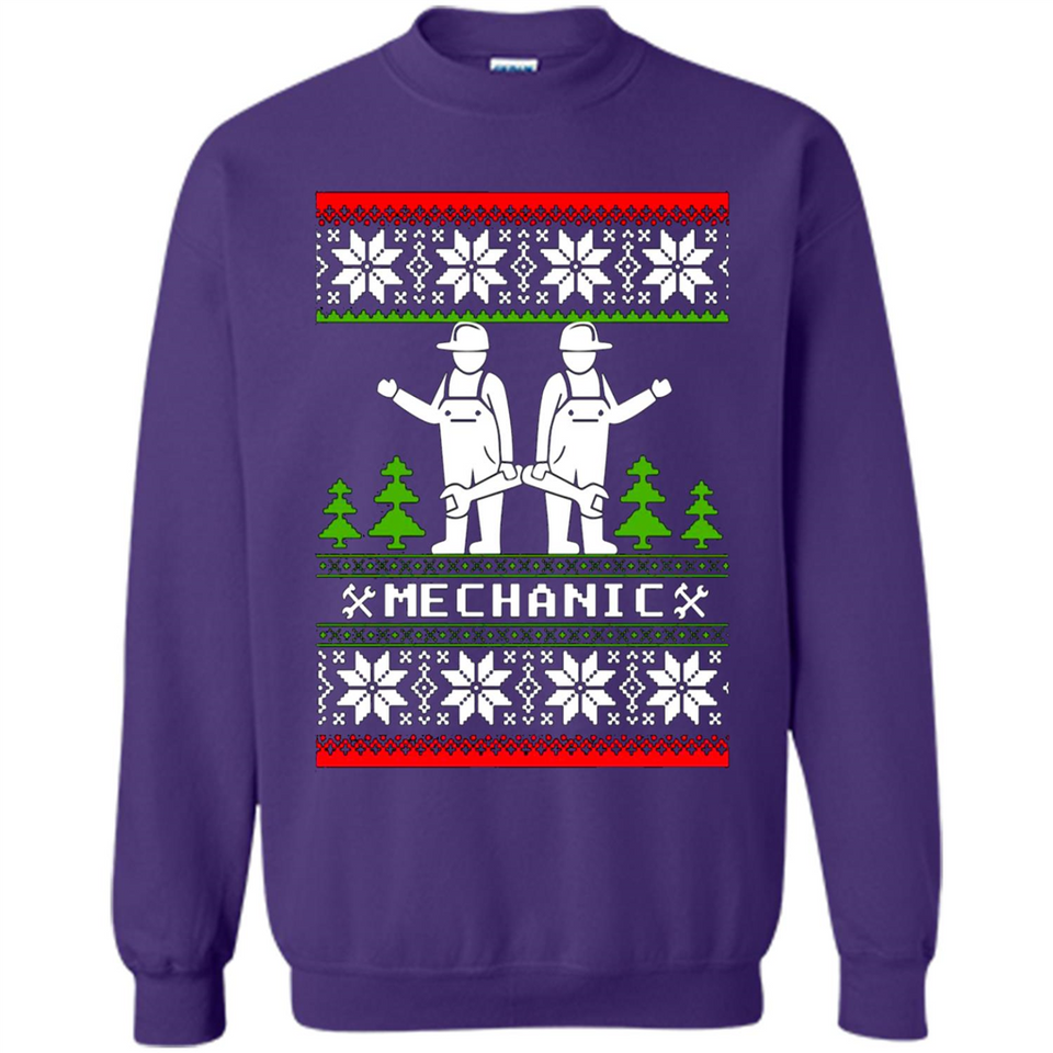 Mechanic Christmas sweater PINGPONG