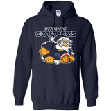 Grumpy Santa Claus Dallas Cowboys Football Team PINGPONG