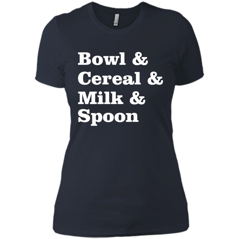 Tasty Cereal Recipe Bowl Milk Spoon
