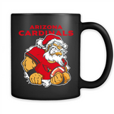 Grumpy Santa Claus Arizona Cardinals Football Team PINGPONG