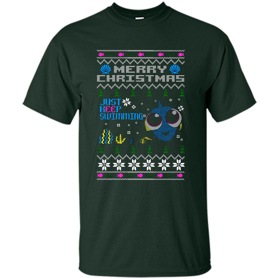 Finding Nemo Merry Christmas Just Keep Swimming