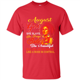 August Girl She Slays She Prays Beautiful Birthday PINGPONG