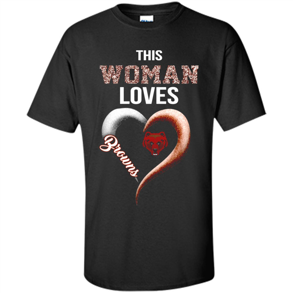 This Woman love Browns NFL football team - Shirt