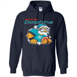 Grumpy Santa Claus Miami Dolphins Football Team PINGPONG