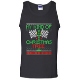 Funny Drag Racing Ugly Christmas Holiday Tree PING PONG