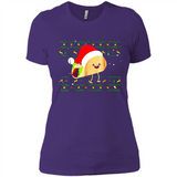 TACO Santa Hat Ugly Christmas shirt Ladies' Boyfriend