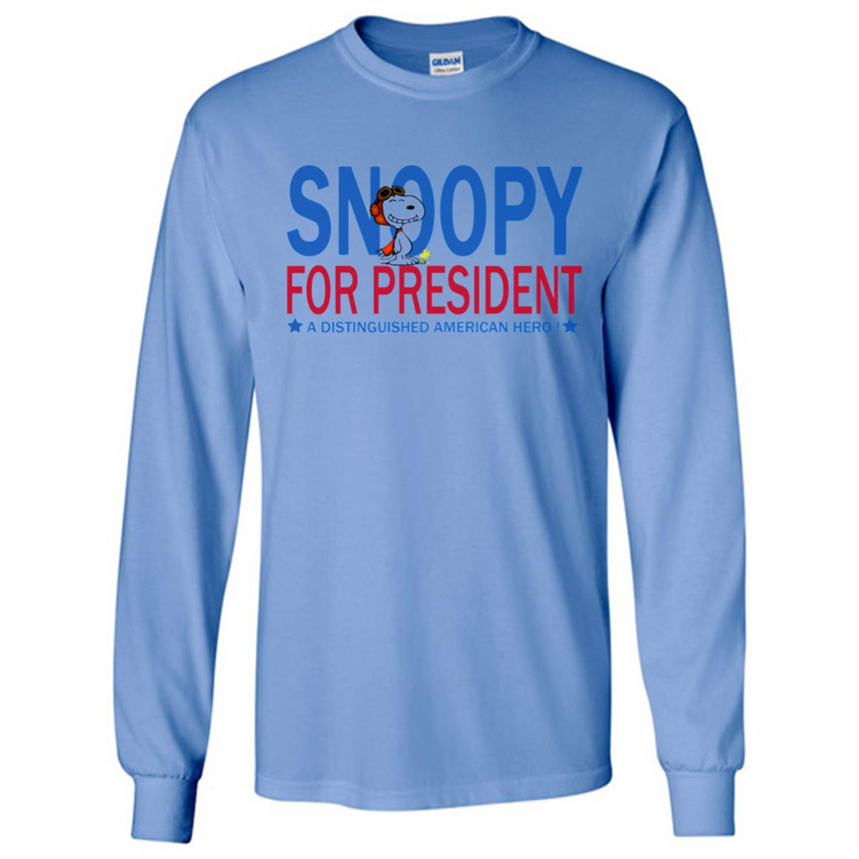 Snoopy for President - Long Sleeve T-Shirt