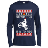 Motocross oh what fun it is to ride Christmas sweater PINGPONG