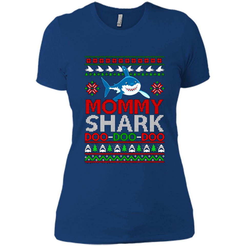 Mommy shark Doo Doo Doo Christmas sweatshirt PINGPONG