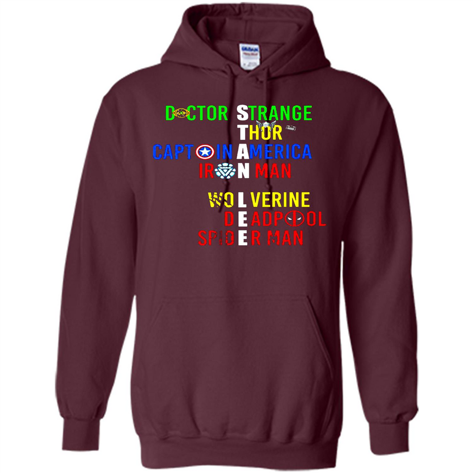 RIP Stan Lee Doctor Strange Thor Caption America Iron Man Shirt PINGPONG - Hoodie