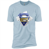 Denver Nuggets And Superman Fans - Premium Short Sleeve T-Shirt