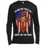 Francisco Giants - stand for the flag kneel for the cross