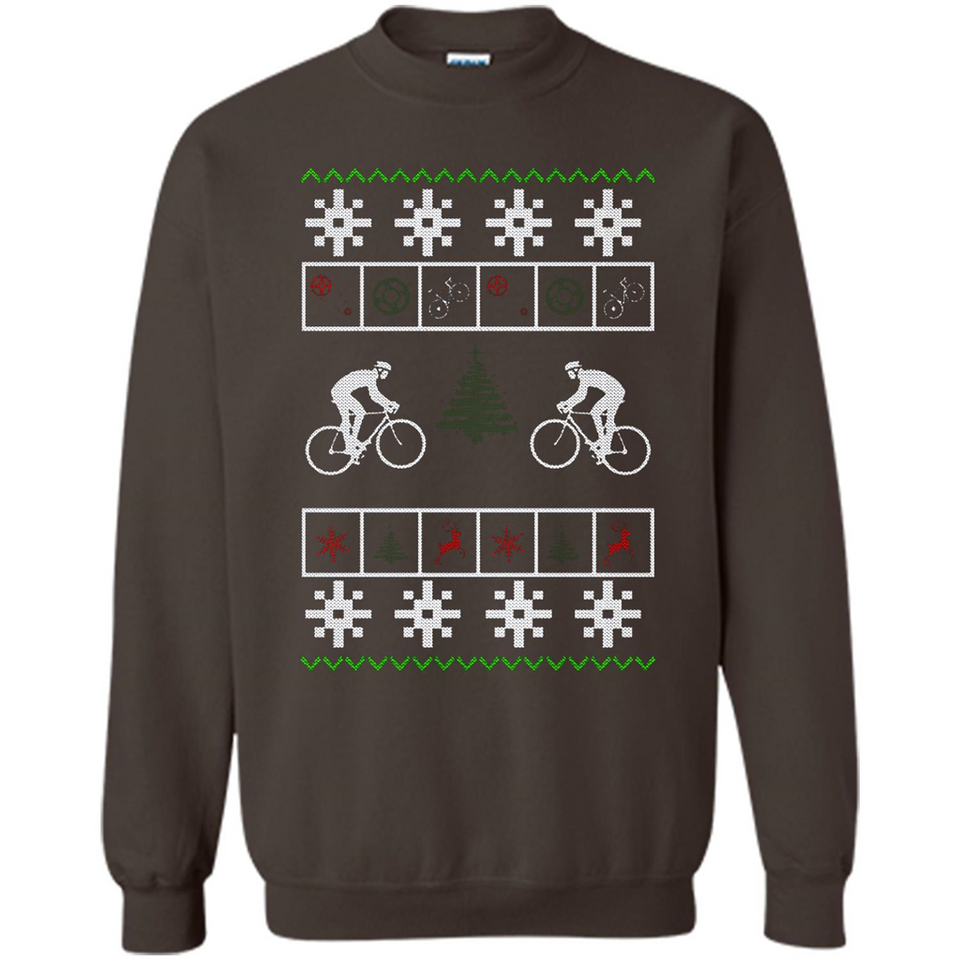 Christmas Ugly Sweater Cycling - Best Ugly Christmas Sweater - Sweatshirt