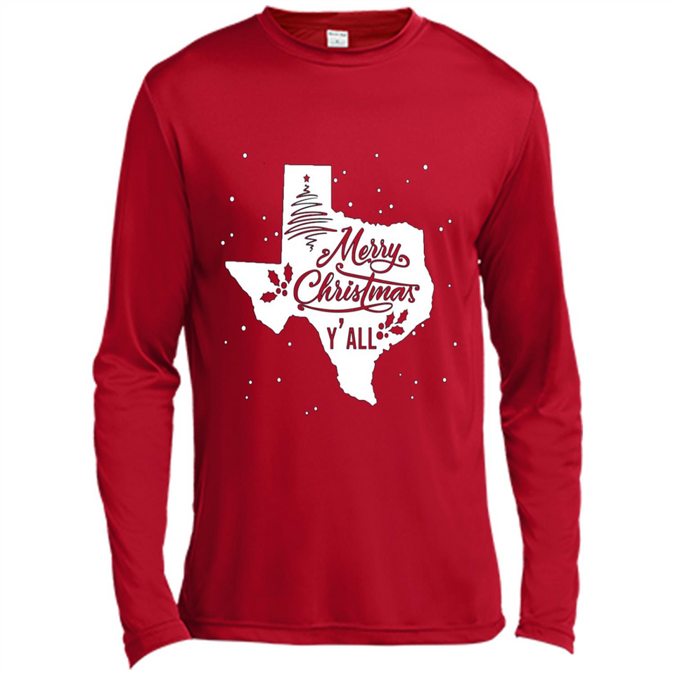 Merry Christmas Y'all Texas Funny Xmas PINGPONG