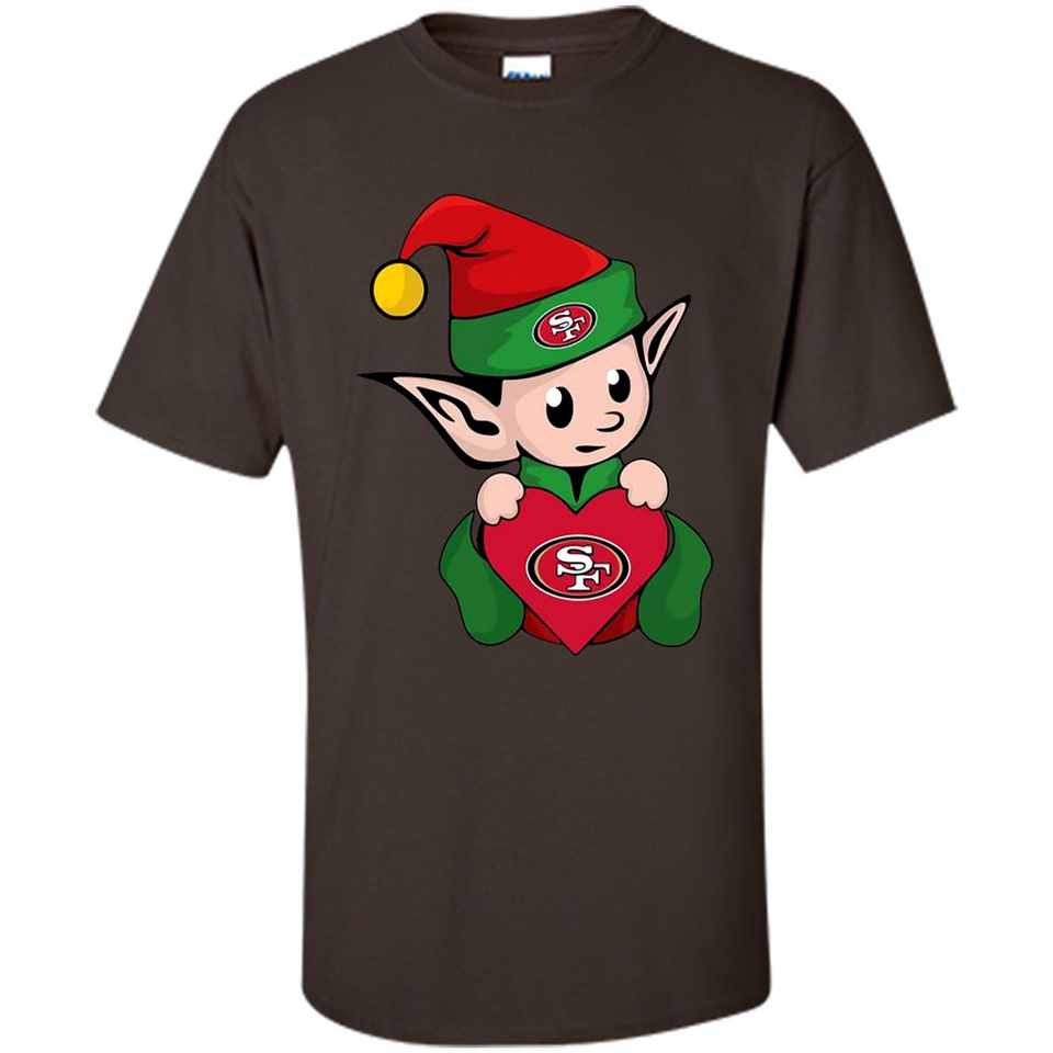 San Francisco 49ers ELF Elves Grinch Santa Claus