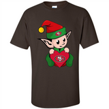 San Francisco 49ers ELF Elves Grinch Santa Claus