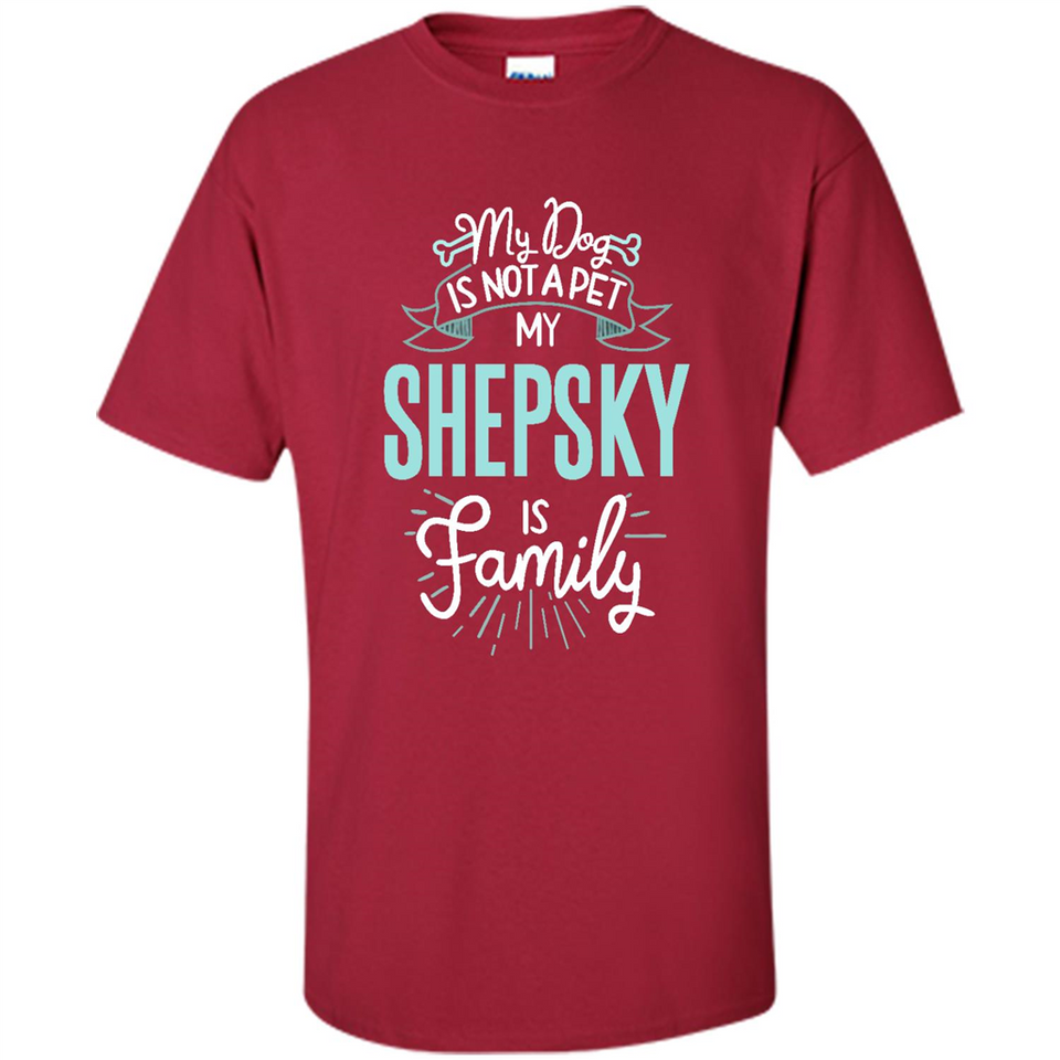 Shepsky Shirt Family Dog