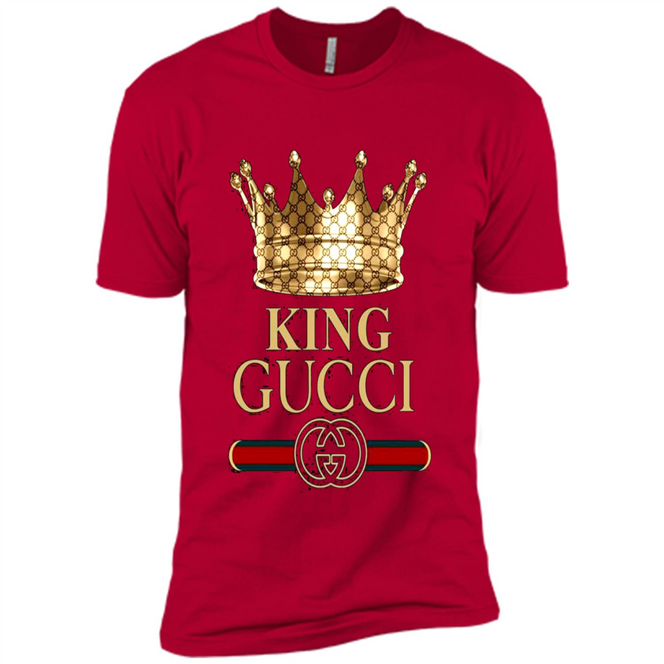 Cover your body with amazing King Crown Gucci Logo Black PING PONG