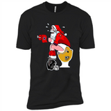 Tampa Bay Buccaneers Santa Claus Toilet