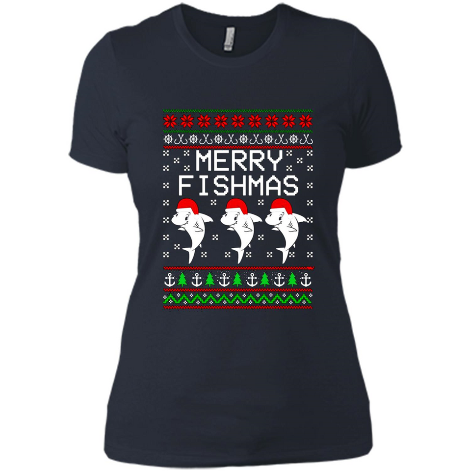 Merry Fishmas Christmas sweatshirt PINGPONG