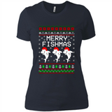 Merry Fishmas Christmas sweatshirt PINGPONG