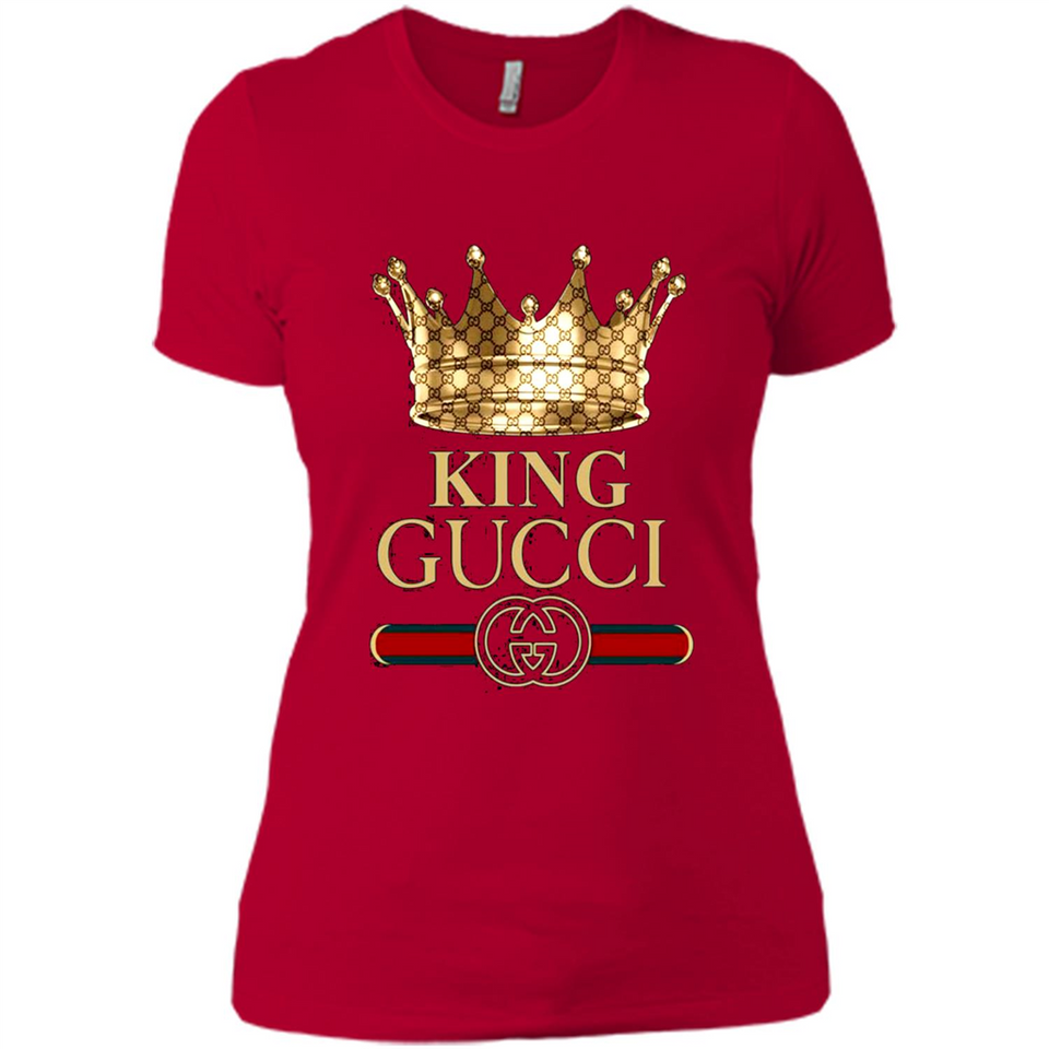 Cover your body with amazing King Crown Gucci Logo Black PING PONG