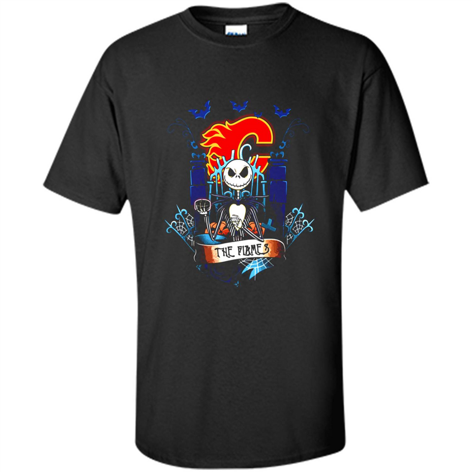Calgary Flames Halloween The Nightmare Before Christmas - Shirt