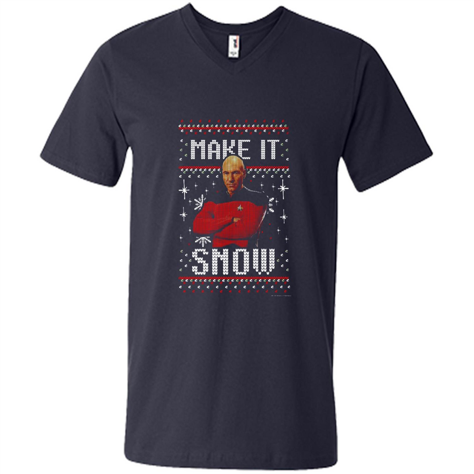 Make It Snow Jean-Luc Picard Star Trek PINGPONG