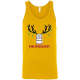 Budweiser Reinbeer Funny Beer Reindeer Christmas Sweatshirt - Canvas Unisex Tank