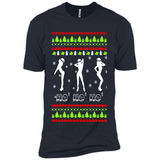 Ho Ho Ho Santa's Helpers Christmas - Premium Short Sleeve T-Shirt