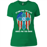 Detroit Lions - stand for the flag kneel for the cross