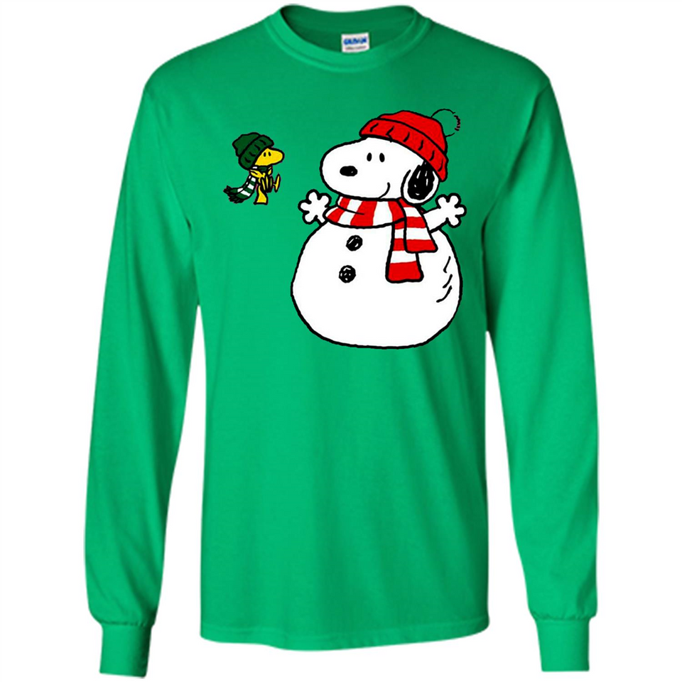 Snoopy Snowman Christmas